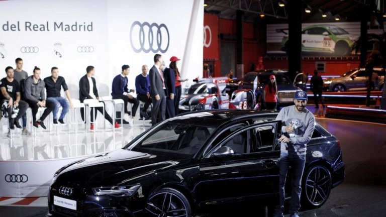В гаража му има Audi RS6 Avant C7 за 150 хиляди евро... 