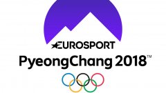 Новото лого на "Евроспорт" във връзка със Зимните олимпийски игри в Пьончан през 2018 година.