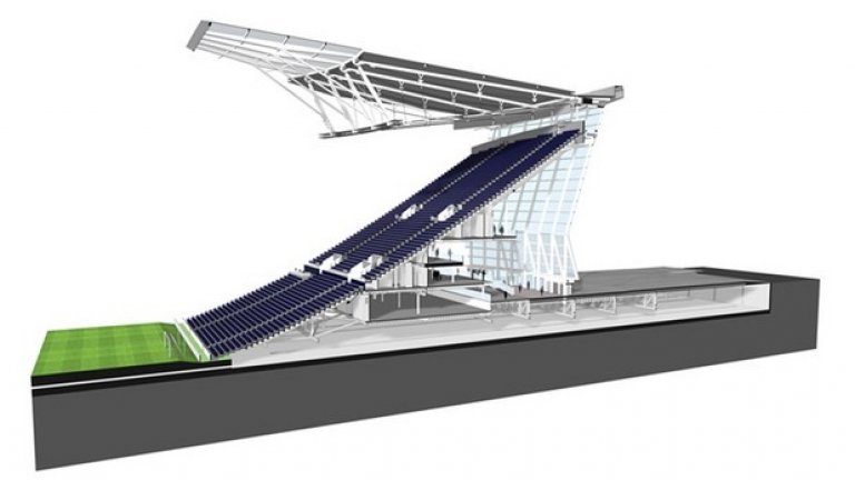 Проектът за Южната трибуна