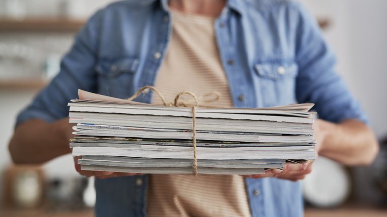 Старата и непотребна хартия в училищата вече има своята нова цел