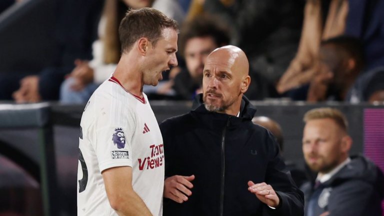 Тен Хаг похвали Джони Еванс: Тази победа беше задължителна