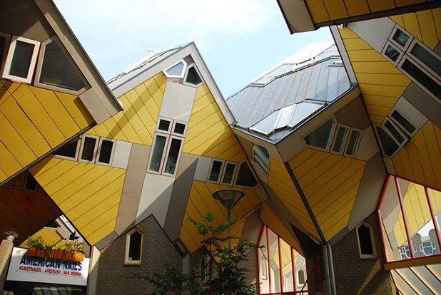 Кубичните къщи в Ротердам