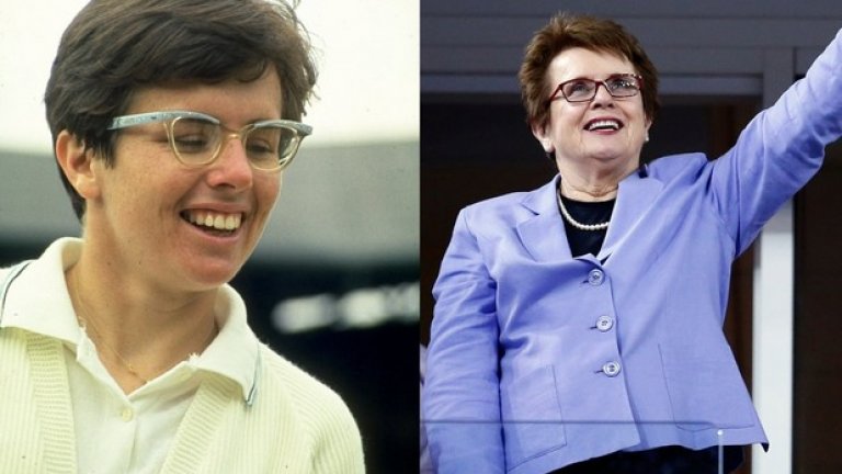 Били Джийн Кинг, 70, има 12 титли от Шлема.