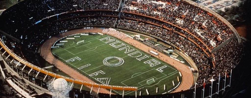 "Монументал" в Буенос Айрес на церемонията по откриването на световното първенство през 1978-а.