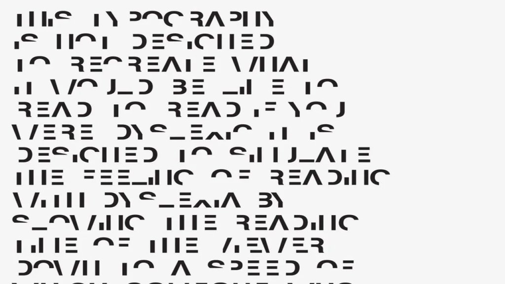 dyslexia
