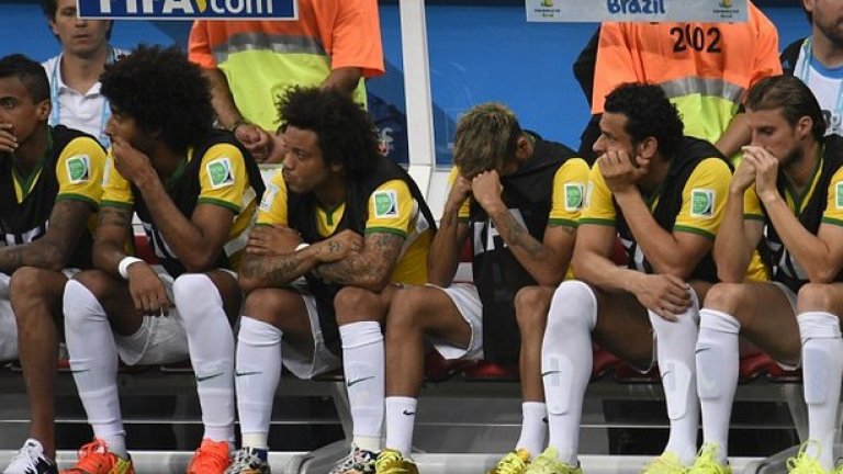 Плачещите бразилци явно не са успели да трогнат Дунга след драмите на световното.
