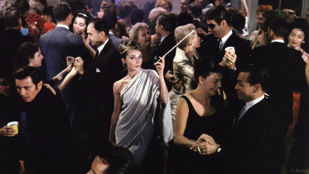BREAKFAST AT TIFFANY'S 1961 Paramount film with Audrey Hepburn