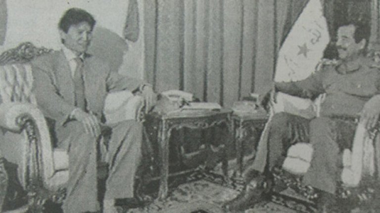 С друг покоен диктатор - Саддам Хюсеин. 
