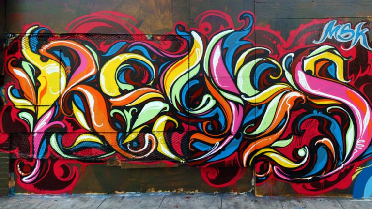 Reyes, Калифорния 
Reyes живее в Сан Франциско като първото му име е Виктор, но предпочита да подписва творбите си с фамилията си. Вдъхновява се от културата на Източното крайбрежие и пънк рока. Често се захваща и с благотворителни проекти като рисува върху обществени сгради и училища в по-бедните квартали.