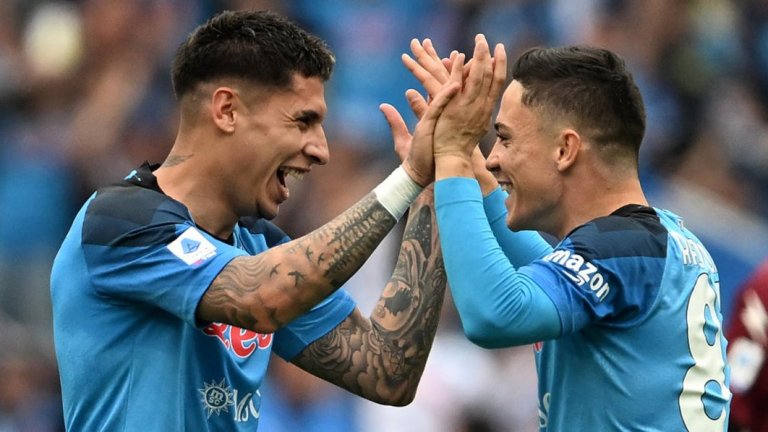 Борещ се за оцеляване забави празненствата за титлата на Наполи