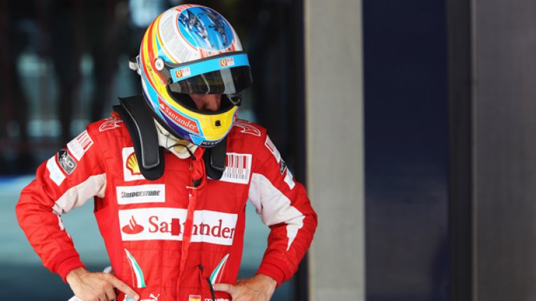 Фернандо Алонсо е разочарован от изоставането на Ferrari