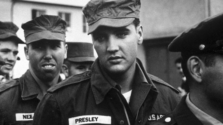 Елвис Пресли в армията. 1958 г.