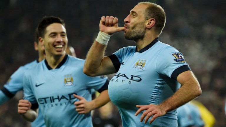 Също както и Пабло Сабалета от Сити.