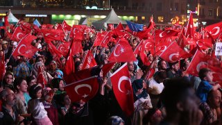 митинг в подкрепа на ердоган, турция