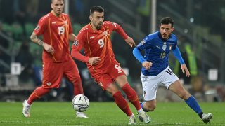 Северна Македония шокира европейския шампион Италия и ще играе с Португалия за място на Мондиал 2022