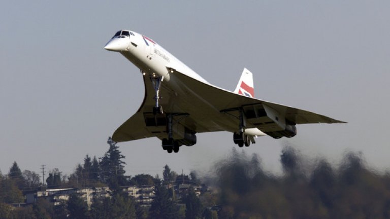 Свръхзвуковият самолет така и не достигна пълния си потенциал