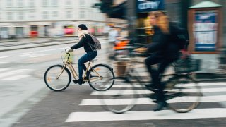 дания, колело, велосипедисти