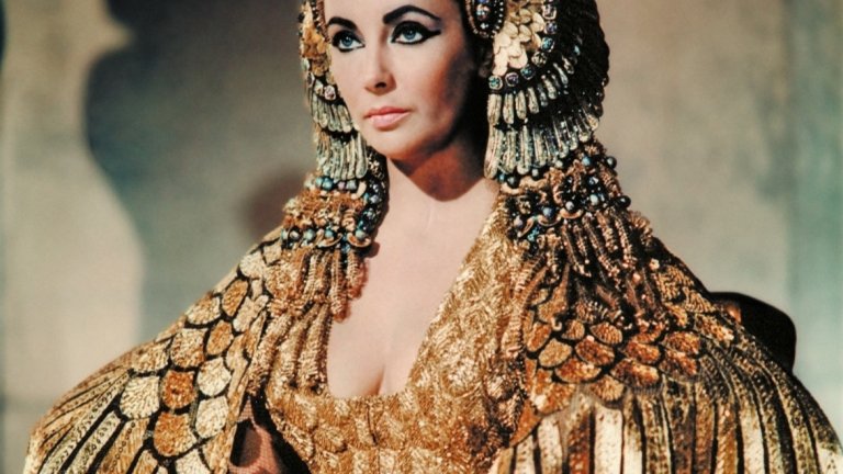 Елизабет Тейлър в "Клеопатра"