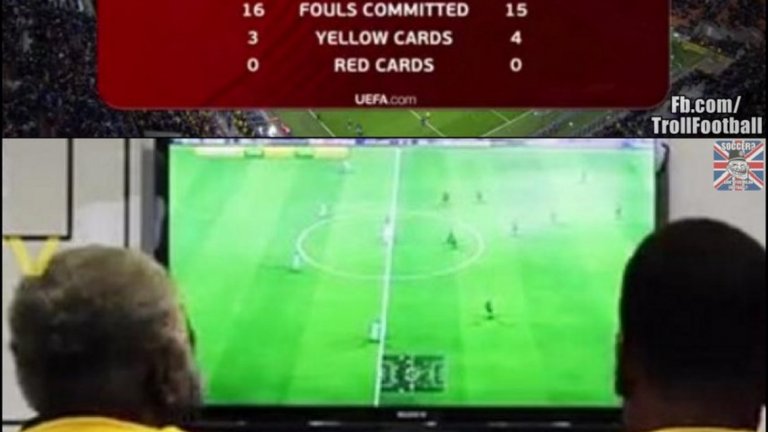 Статистика като на мач от FIFA