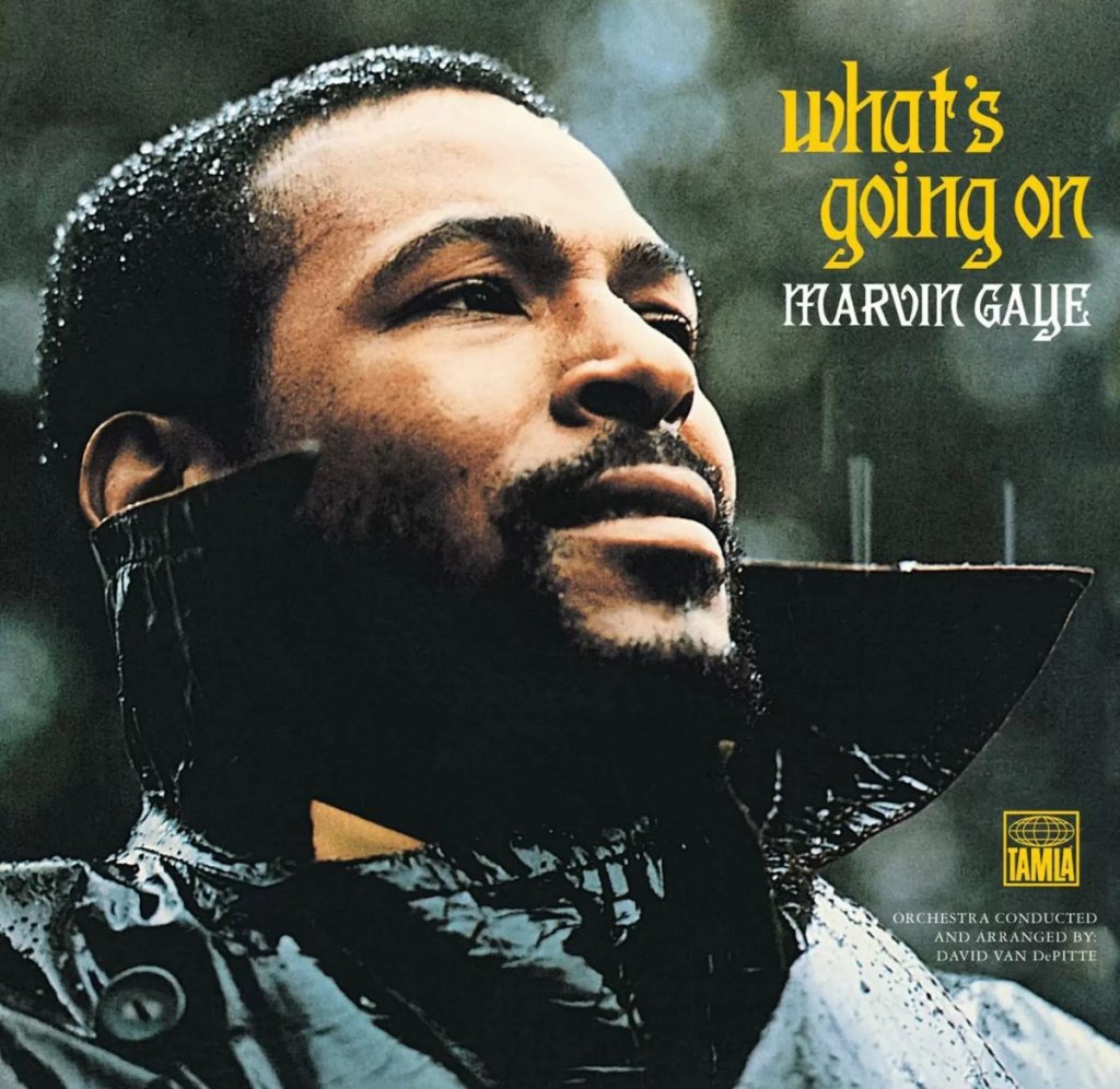1. Marvin Gaye, 'What's Going On' (1971 г.)

Изненадани сте? Ние също бяхме. Феновете на Гей вероятно ще закимат в съгласие, но нека бъдем реалисти - който и да беше номер 1 в тази класация, винаги щеше да има учудени и недоволни.

Rolling Stone посочват, че след този албум тъмнокожите музиканти навсякъде са почувствали "нова свобода да разширят музикалните и политически граници в творчеството си". Политическият мотив присъства доста солидно в описанието за албума - от това, че версията на What's Going On започва като реакция срещу полицейското насилие (проблем в САЩ и до днес) до вечната расова тематика отвъд Океана.