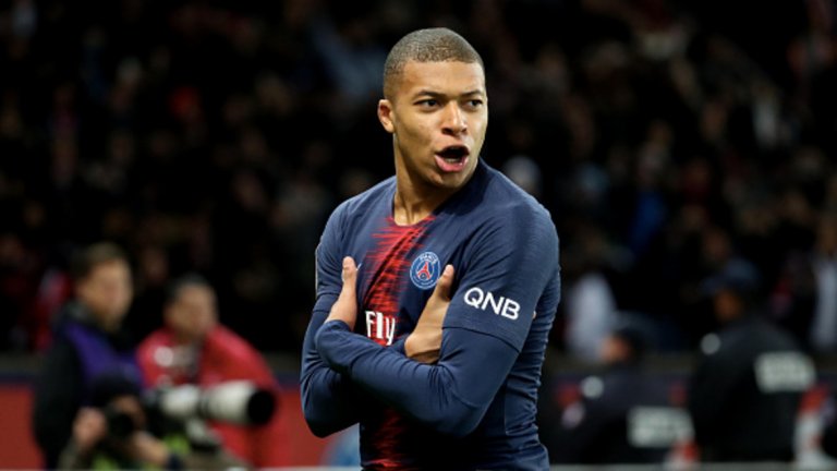 2. Килиан Мбапе, ПСЖ, 13 гола – 71,4 мин/гол