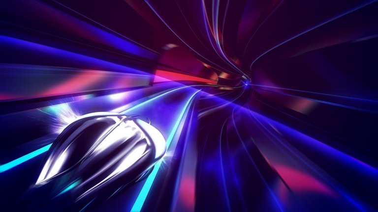 Thumper
Повярвайте ни, трябва да играете Thumper. Тази игра практически не се поддава на описание, така че дори и да гледате видео с нея, пак не е същото. За съжаление или не, тук ще трябва да се доверите на думите ни - това е едно от най-пленяващите визуално и вдигащите адреналина VR изживявания, които може да получите с който и да било шлем на пазара.
Описвана като "игра на ритъм и насилие", Thumper ви поставя на писта в бясна надпревара, която поставя на еднакво изпитание сетивата и рефлексите ви. Това е мрачно, шантаво и понякога дори вбесяващо, но също така и фантастично изживяване. Съвместима е с HTC Vive, Oculus Rift и PlayStation VR.