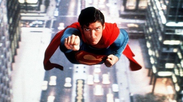Кристофър Рийв в "Супермен" (1978)