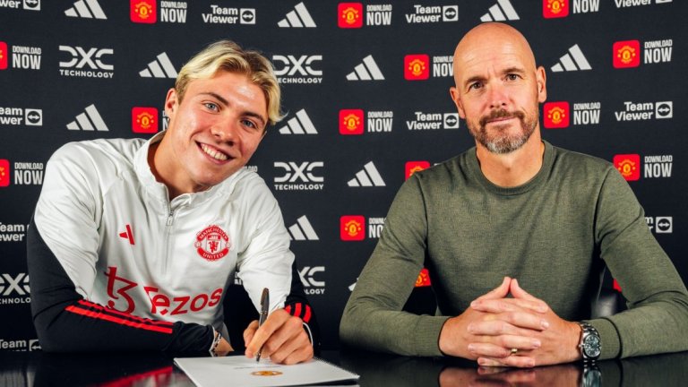 Юнайтед представи Хойлунд, цената е впечатляваща