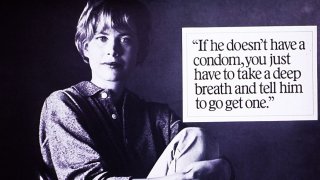 Public health poster about AIDS.