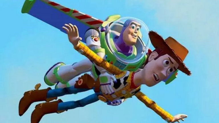 "To infinity and beyond!" / "Към безкрая и отвъд!" - "Играта на играчките" (1995 г.)