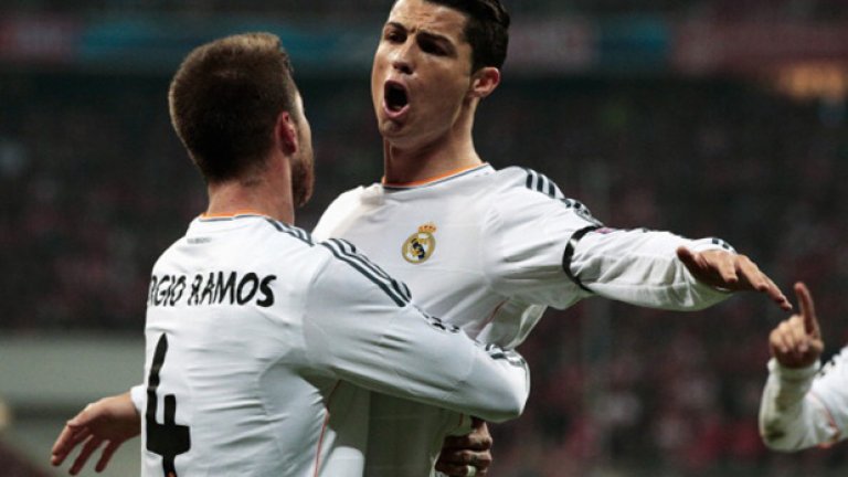 Роналдо и Рамос - две от големите звезди на Реал, ще видим и в София.