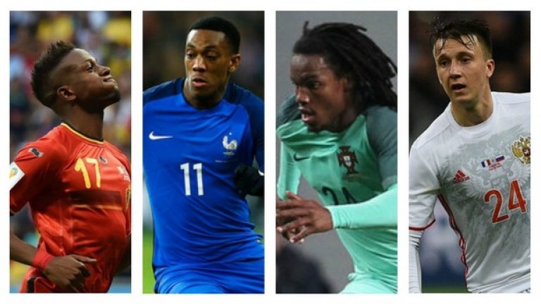 Доста млади футболисти впечатлиха на клубно ниво през миналия сезон, а сега е време да блеснат на Евро 2016.