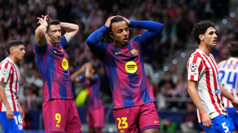 Вълнуващият футбол на Барса отново се оказа твърде рисков за Шампионската лига