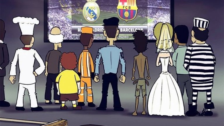 Ще ни прощавате, но е време за Ел Класико.