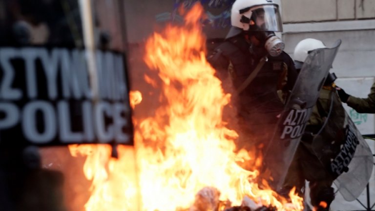 Как стачкуват гърците (фотогалерия)