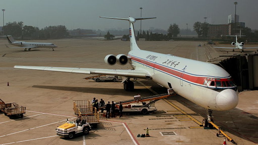 AIR_KORYO_FLIGHT_JS151_IL62M_P-881_AT_BEIJING_CAPITAL_AIRPORT_OPERATING_FLIGHT_JS151_TO_PYONGYANG_CITY_SUNAN_AIRPORT_DPR_KOREA_OCT_2012_(8796687849)