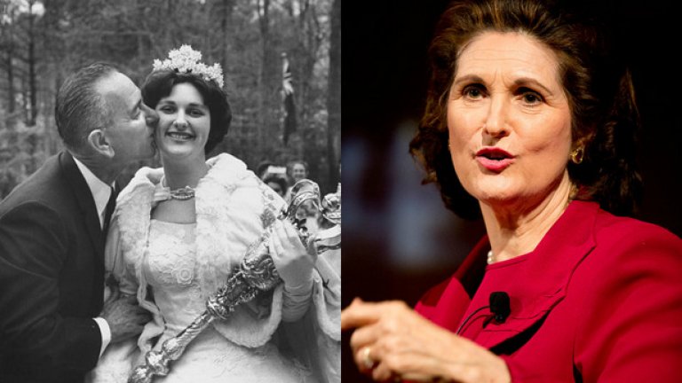 Линда Бърд Джонсън Роб (на 72 г.) е по-голямата дъщеря на президента Линдън Джонсън. Тя е сред основателите на неправителствената организация Reading is Fundamental, пише за списание McCalls и за Ladies Home Journal. Линда е съпруга на бившия сенатор Чък Роб.