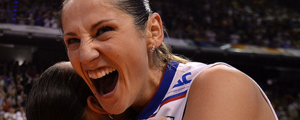 Татяна Кошелева, волейбол
Още една звезда от женския волейболен отбор на руснаците.
