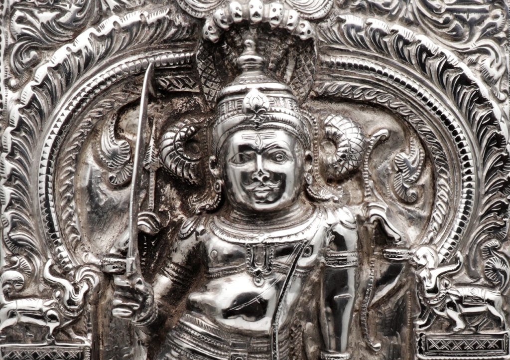Virabhadra_silver_plaque