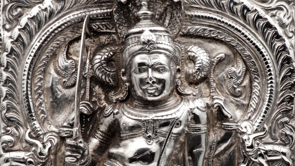 Virabhadra_silver_plaque