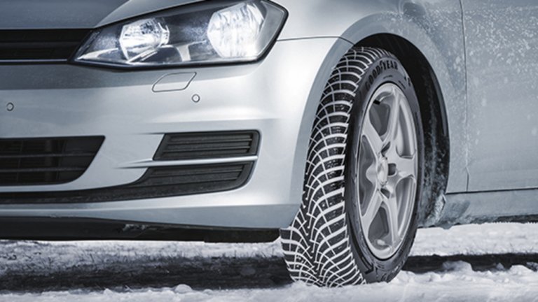 Клас "Малък автомобил", 175/65 R14 T
5. Goodyear UltraGrip 9 - обща оценка "Задоволителен"
Оценка "Много добър" за: износване
Оценки "Добър" за: шофиране при мокра и заледена настилка; разход на гориво
Оценки "Задоволителен" за: шофиране при суха и заснежена настилка; шум/комфорт.