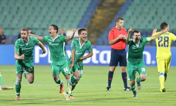 Лудогорец зарадва българските фенове на футбола с дебютното си участие в Шампионската лига тази есен