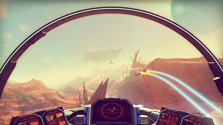 “No Man’s Sky”  (за PlayStation 4, PC, 2015)
 Въпреки че повечето създатели на игри прецизно разполагат всеки полигон в проектите си, разработчиците от Hello Games изпращат играчите във виртуални светове със случайно генерирани пейзажи, което означава, че растенията, животните и атмосферата ще изглеждат различно за всеки човек, който играе това амбициозно заглавие.