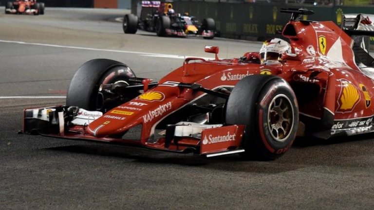 Болидът на Ferrari работи по-добре с меките сликове на Pirelli