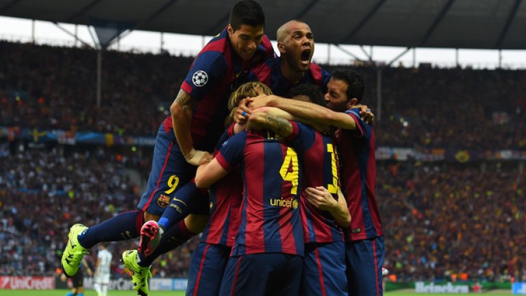Барселона спечели Шампионската лига за четвърти път в последните 9 години.