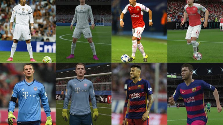 Новата FIFA ще бъде пусната в продажба следващия месец. Вижте в галерията малко абсурди от Висшата лига.