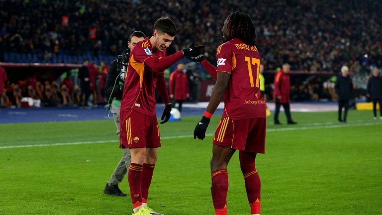 Рома се затрудни срещу Сасуоло, но спечели важни три точки