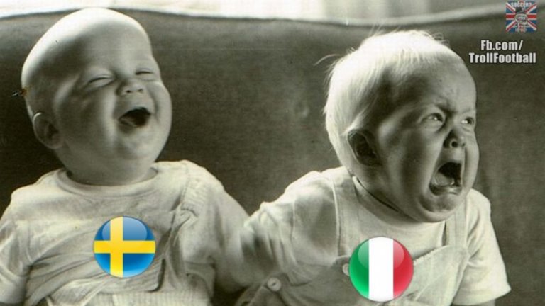 Швеция ликува, Италия е в сълзи
