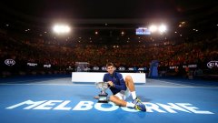 6! Шеста титла за Новак Джокович на Australian Open, с което сърбинът изравни рекорда на Рой Емерсън.