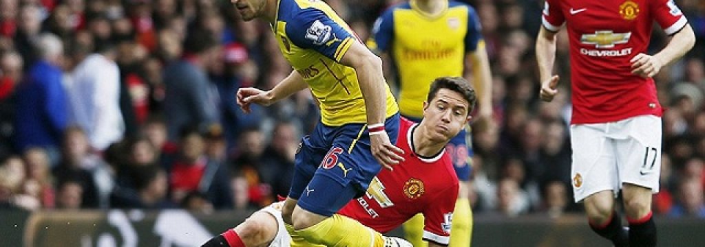 Arsenal -Aaron Ramsey-Manchester United-Herrera